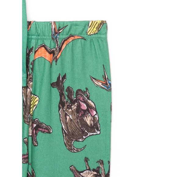 Boys Jurassic World Long Sleeve Tee and Pants Pajama Set, 2-Piece size 6 - Picture 3 of 3